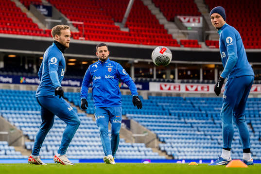 Aron Dønnum of the Norwegian national football team
