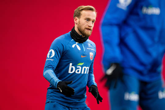 Bård Finne of the Norwegian national football team