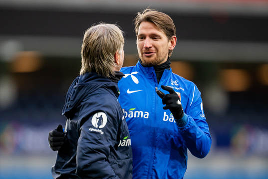 Stefan Strandberg of the Norwegian national football team