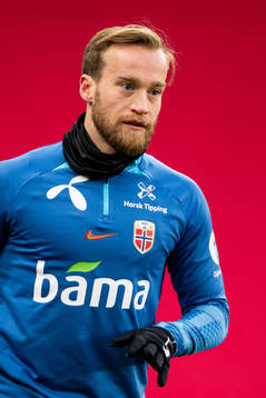 Bård Finne of the Norwegian national football team
