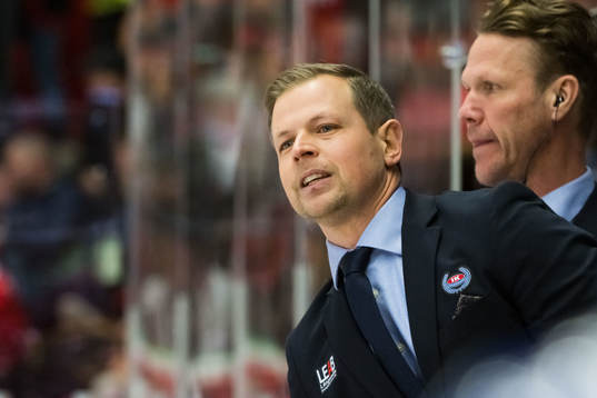 Oskarshamns tränare Martin Filander