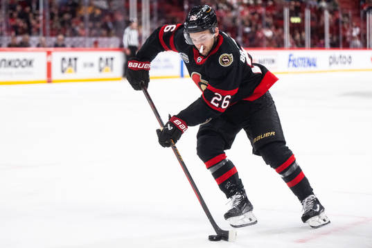 Erik Brännström of Ottawa Senators
