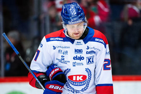 Oskarshamns Hampus Karlsson deppar