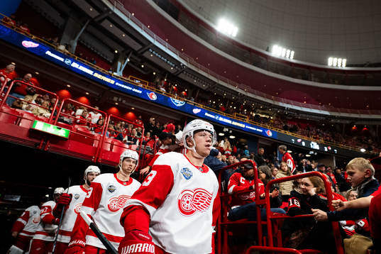 Lucas Raymond of Detroit Red Wings
