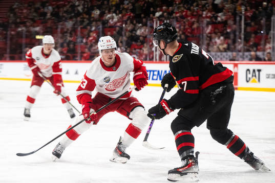 Lucas Raymond of Detroit Red Wings
