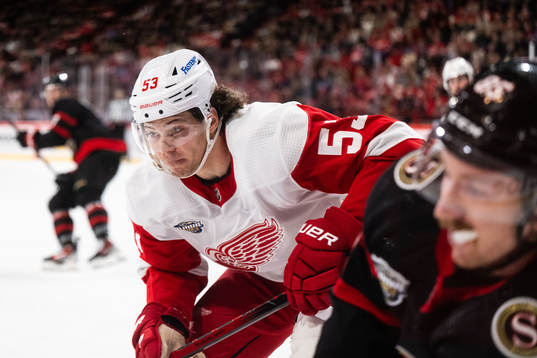 Moritz Seider of Detroit Red Wings