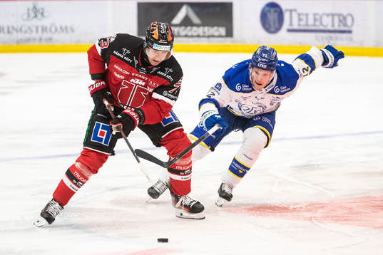 Örebros Oliver Eklind och Leksands Kalle Östman