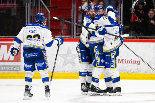 Leksands Max Veronneau jublar