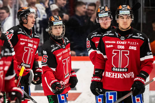 Örebros Luka Radivojevic deppar