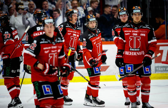 Örebros Luka Radivojevic deppar