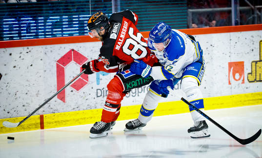 Örebros Mathias Bromé och Leksands Kalle Östman