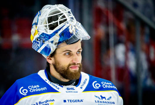 Leksands målvakt Mantas Armalis