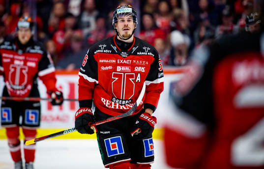 Örebros Emil Larsson deppar