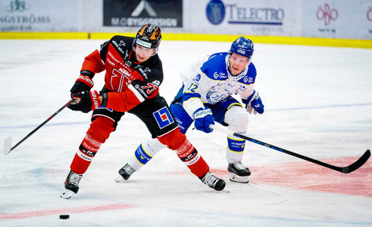 Örebros Oliver Eklind och Leksands Kalle Östman