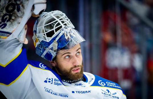 Leksands målvakt Mantas Armalis