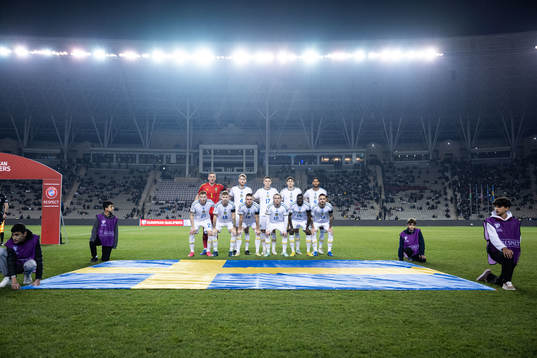 The starting eleven of Sweden