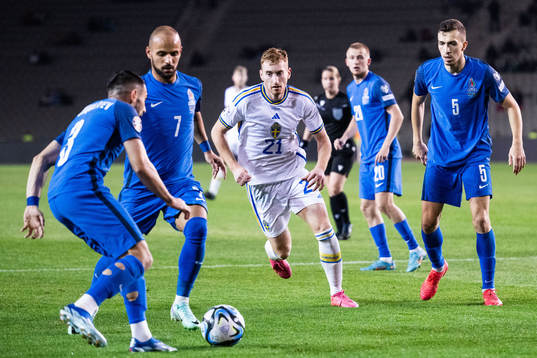 Elvin Jafarguliyev, Joshgun Diniyev and Anton Krivotsyuk of