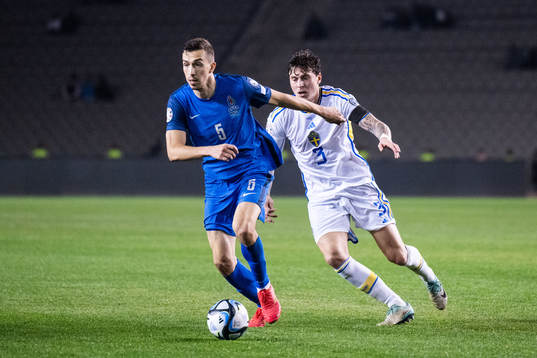 Anton Krivotsyuk of Azerbaijan and Victor Nilsson Lindelöf
