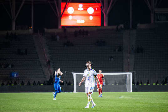 Emil Krafth of Sweden looks dejected