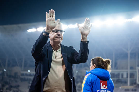 Head coach Janne Andersson of Sweden