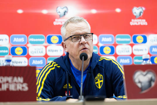 Head coach Janne Andersson of Sweden