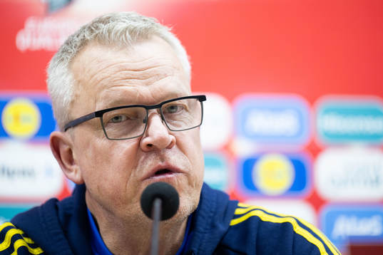 Head coach Janne Andersson of Sweden