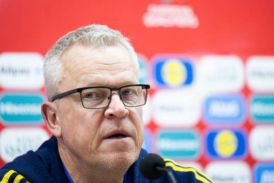 Head coach Janne Andersson of Sweden