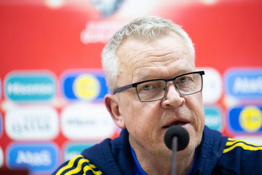 Head coach Janne Andersson of Sweden