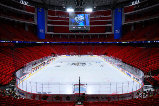 Interior view of Avicii Arena