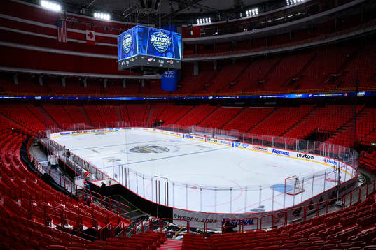 Interior view of Avicii Arena