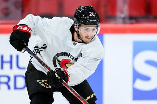 Erik Brännström of Ottawa Senators