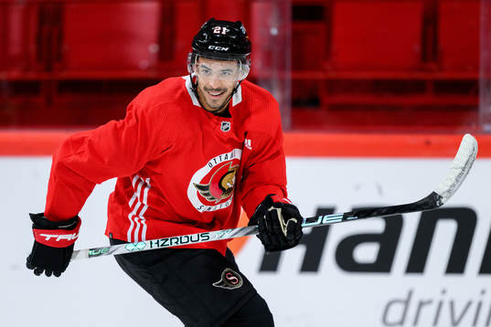 Mathieu Joseph of Ottawa Senators