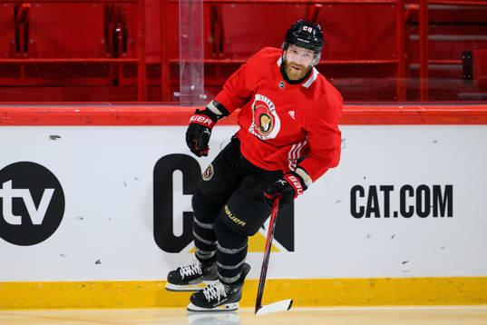 Claude Giroux of Ottawa Senators