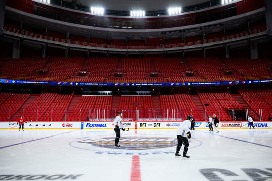 Players of Ottawa Senators