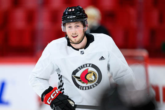 Tyler Kleven of Ottawa Senators