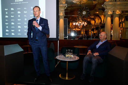 Nicklas Lidström and Mats Sundin