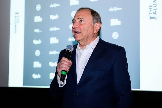 NHL commissioner Gary Bettman