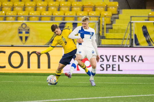 Samuel Dahl of Sweden and Rony Jansson of Finland