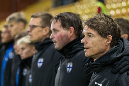 Head coach Mika Lehkosuo of Finland