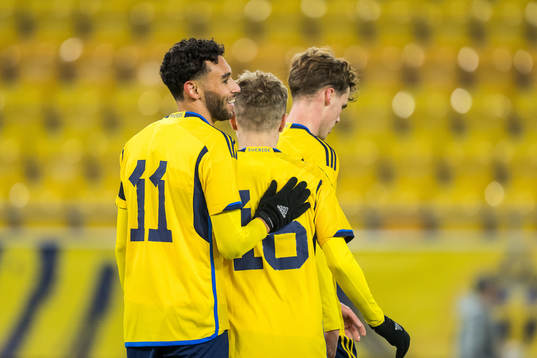 Hugo Bolin, Joakim Persson and Williot Swedberg of Sweden
