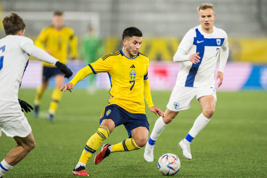 Roony Bardghji of Sweden