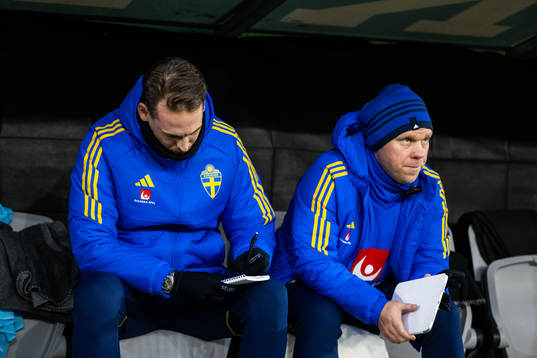 Head coach Daniel Bäckström and assistant coach Viktor
