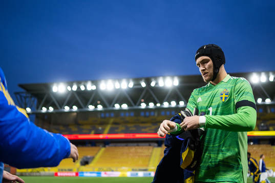 goalkeeper Noel Törnqvist of Sweden
