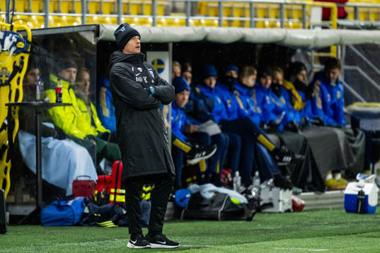 Head coach Mika Lehkosuo of Finland