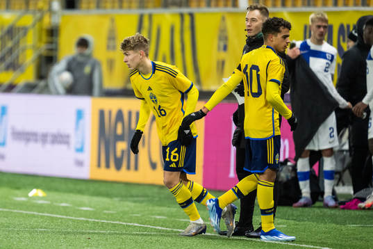 Hugo Bolin of Sweden is substituted