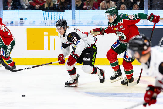 Malmö Redhawks Janne Kuokkanen och Frölundas Carl