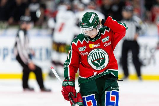 Frölundas Jere Innala deppar