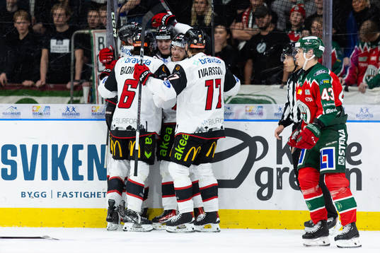 Malmö Redhawks Fredrik Händemark jublar