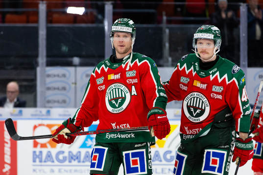 Frölundas Christian Folin och Carl Klingberg
