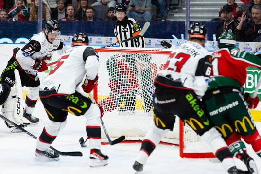 Frölundas Linus Högberg gör 2-2